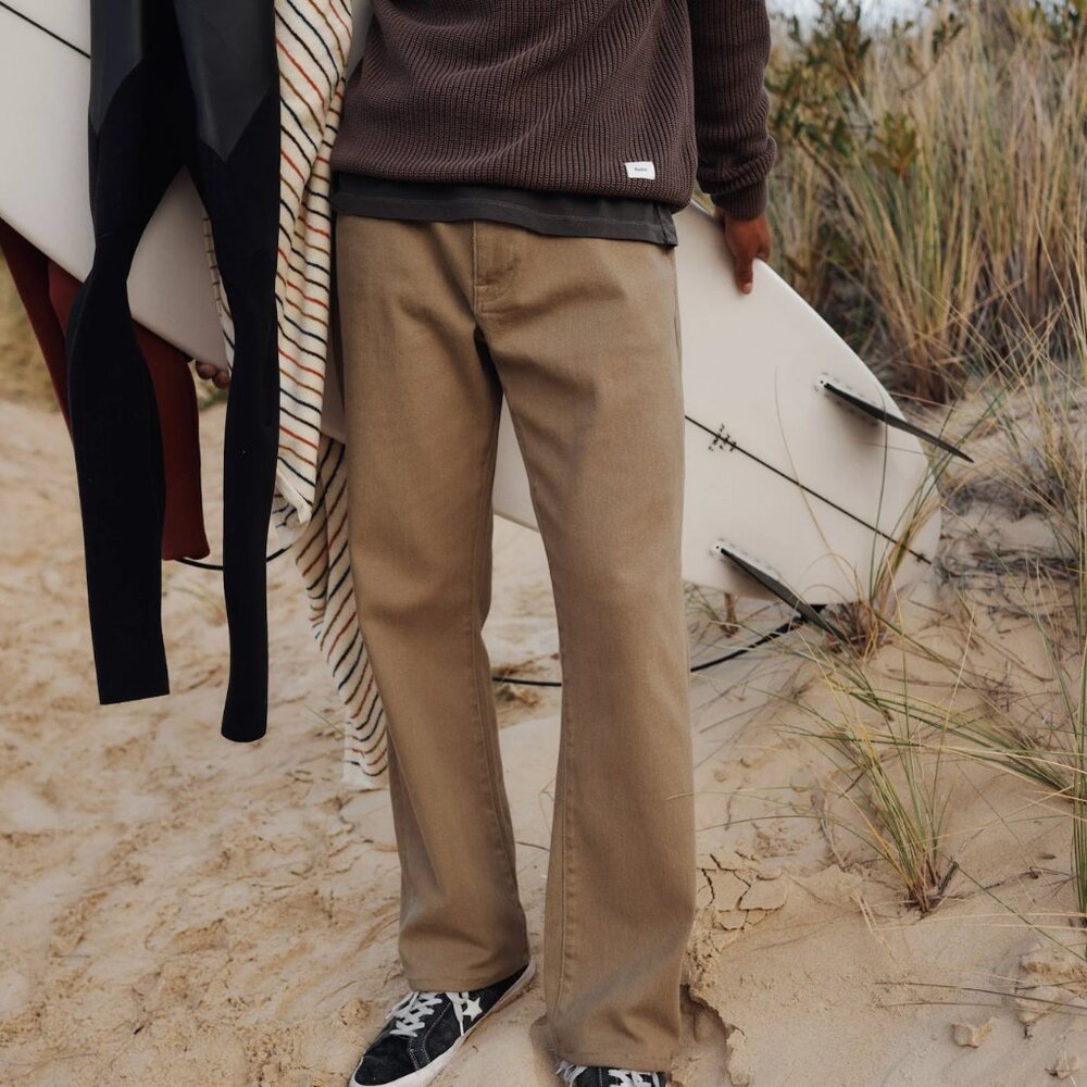 ๐ฅ๐ฅ NEW KATIN Deck Herringbone Pant - Brown - SIZE 32 ๐ฅ๐ฅ - Picture 3 of 3